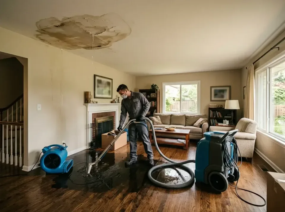 attic-pipe-burst-ceiling-drip-008 — frequently asked questions, Water Damage Restoration & Carpet Care in Linton Hall, VA